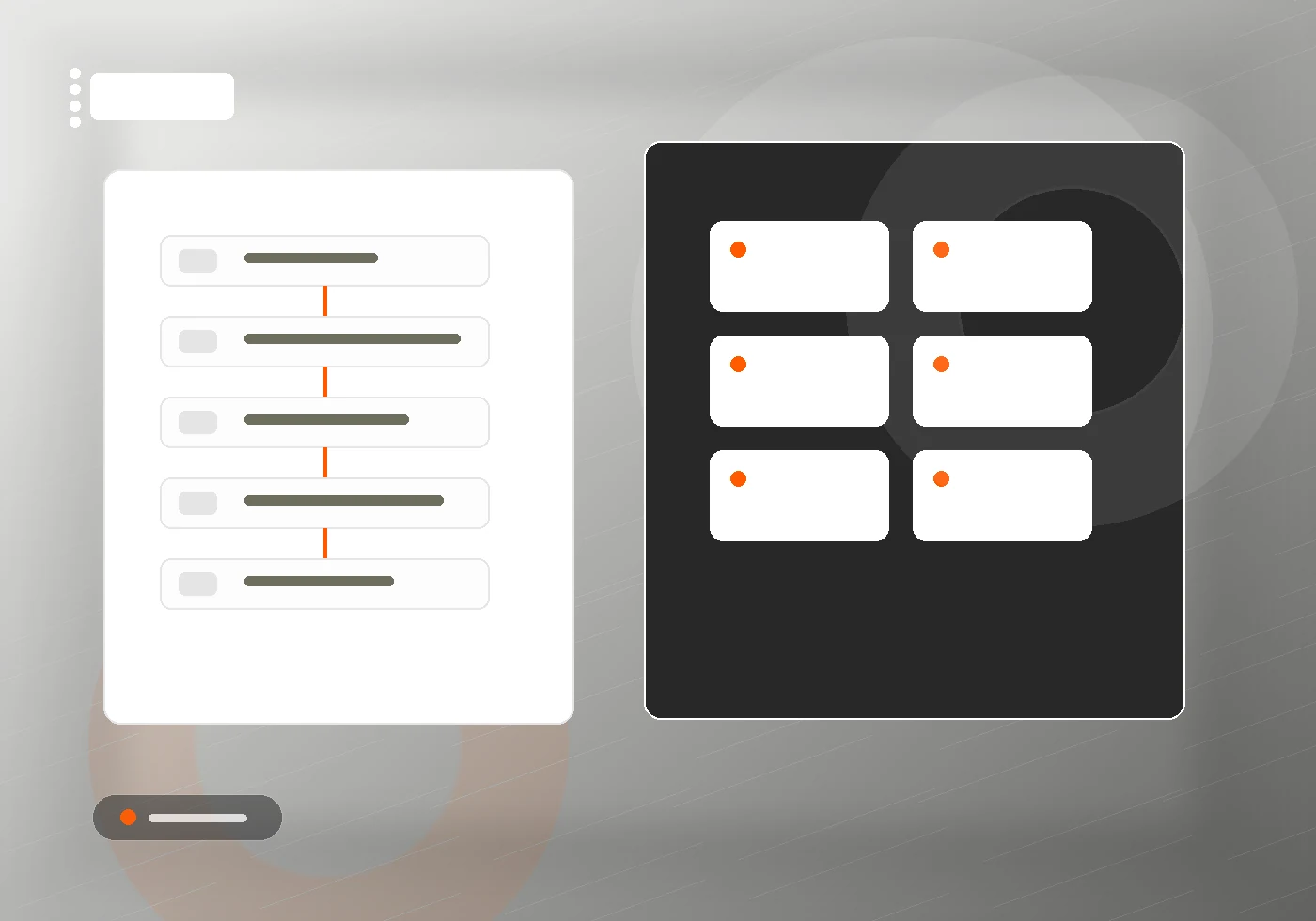 Startup SaaS roadmap. Startup SaaS product roadmap with MVP, feedback and scale modules.