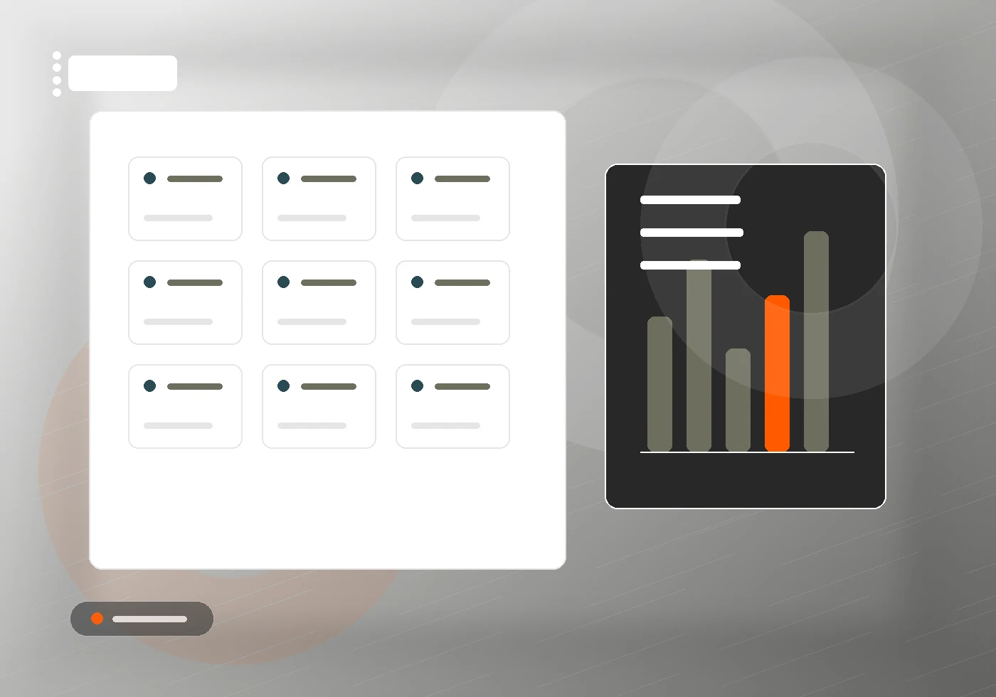 IntelPIM dashboard met attributen en kanaalexports. PIM dashboard with attribute panels, media cards and channel exports.